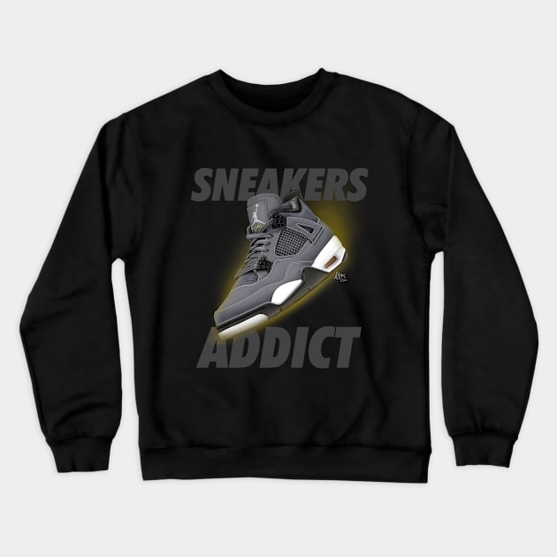 Sneakers Addict Crewneck Sweatshirt by atras